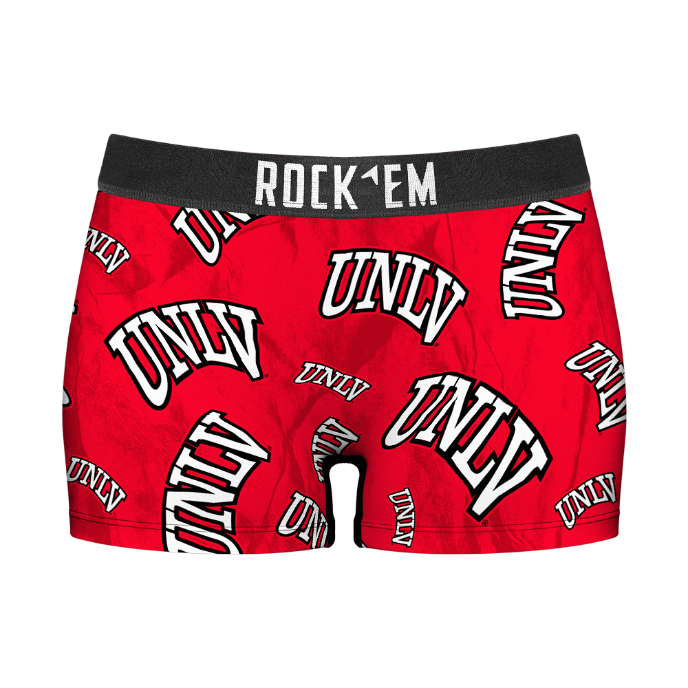UNLV Rebels - Logo All-Over Women's Boy Shorts