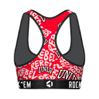 UNLV Rebels - Twisted Wordmark Women's Sports Bra