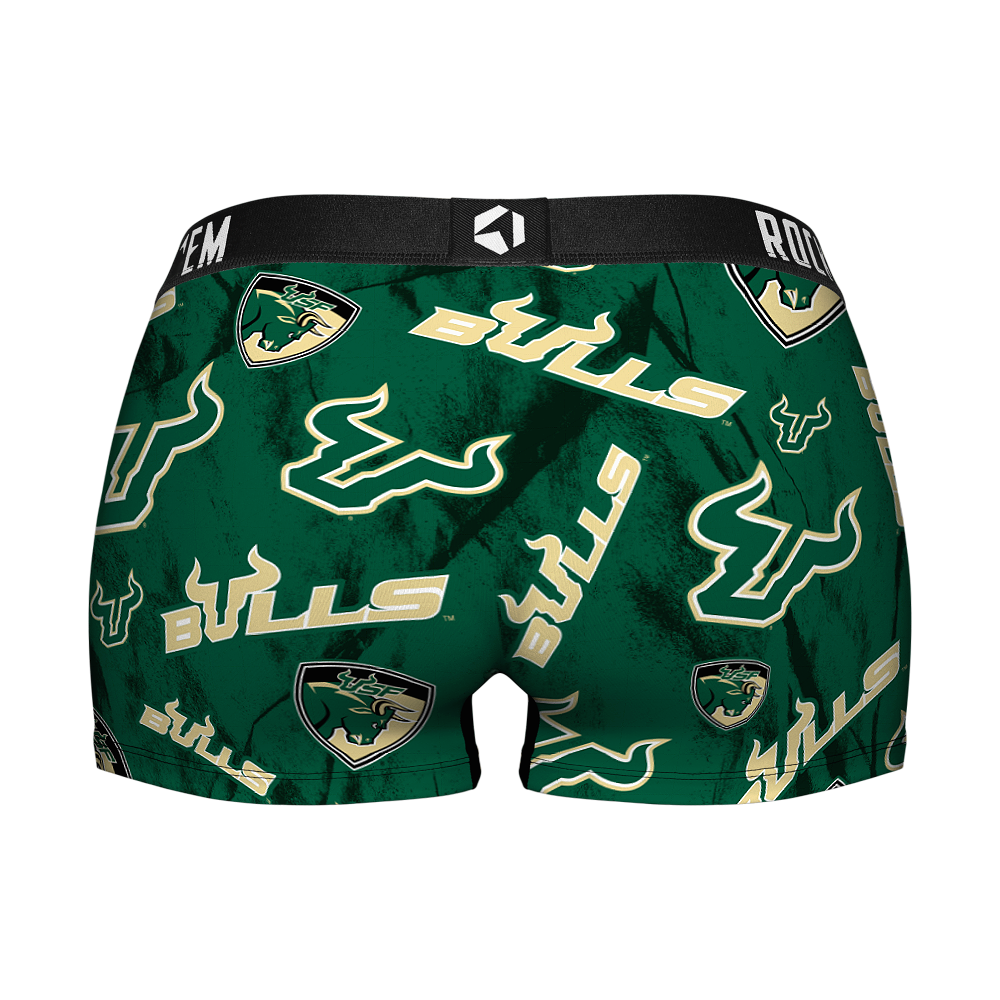 USF Bulls - Logo All-Over Women's Boy Shorts