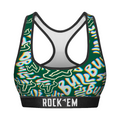 USF Bulls - Twisted Wordmark Women's Sports Bra