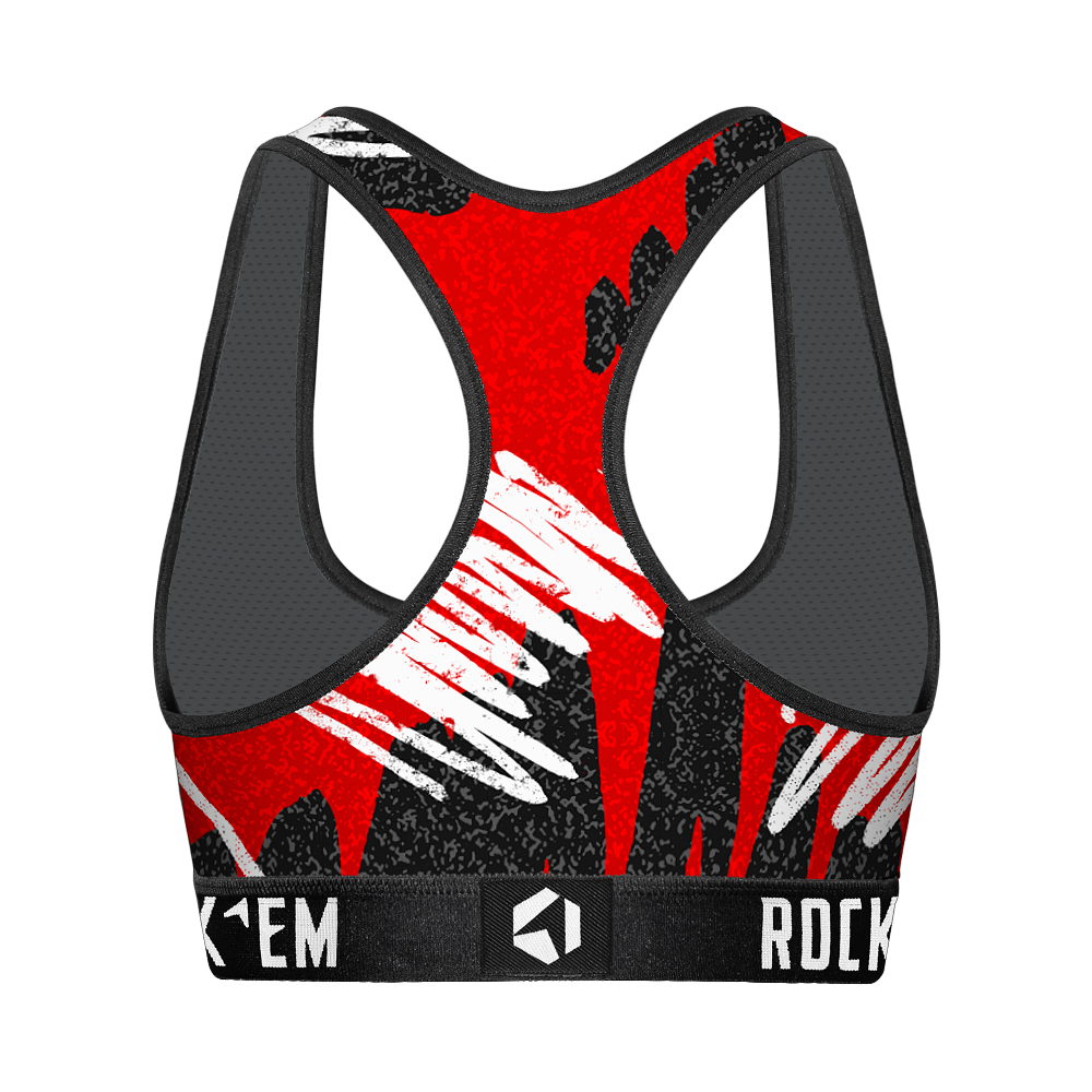 Utah Utes - Team Blast Women's Sports Bra