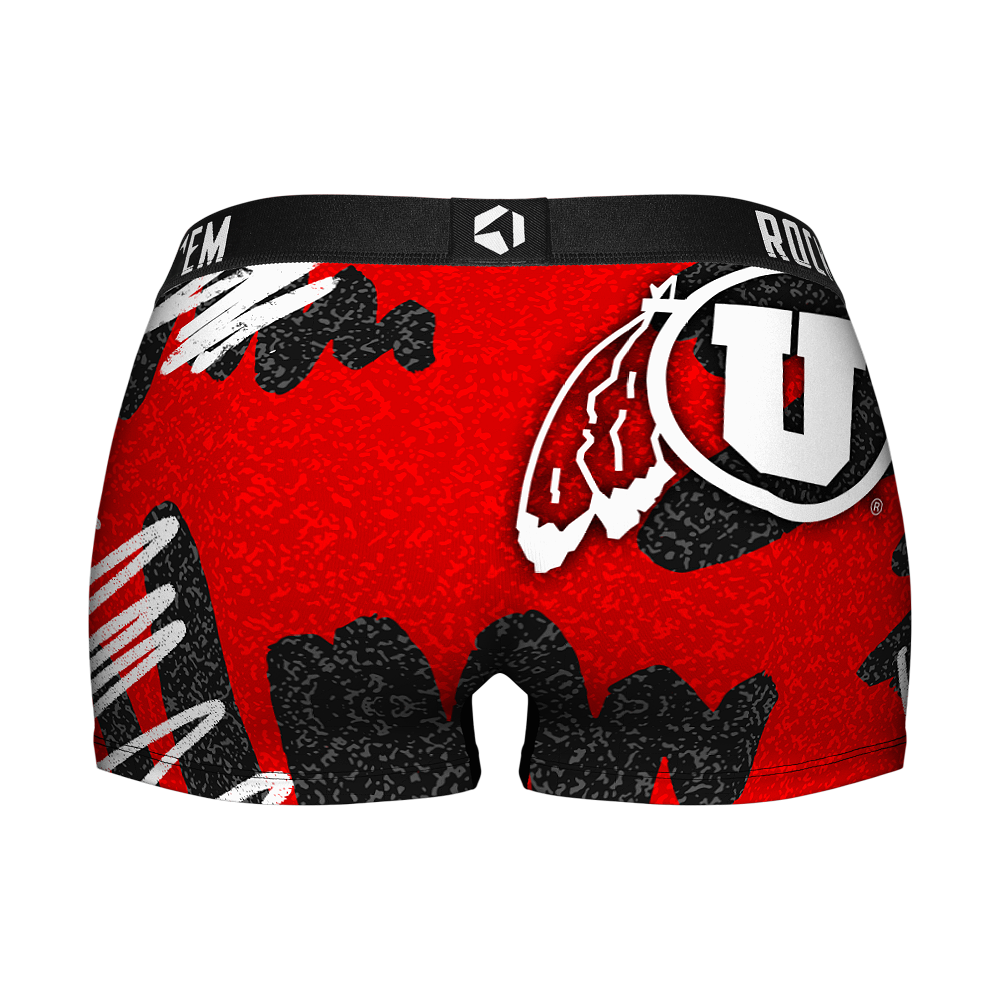 Utah Utes - Team Blast Women's Boy Shorts