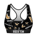 Vanderbilt Commodores - Logo All-Over Women's Sports Bra