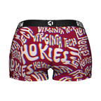 Virginia Tech Hokies - Twisted Wordmark Women's Boy Shorts
