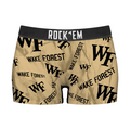 Wake Forest Demon Deacons - Logo All-Over Women's Boy Shorts