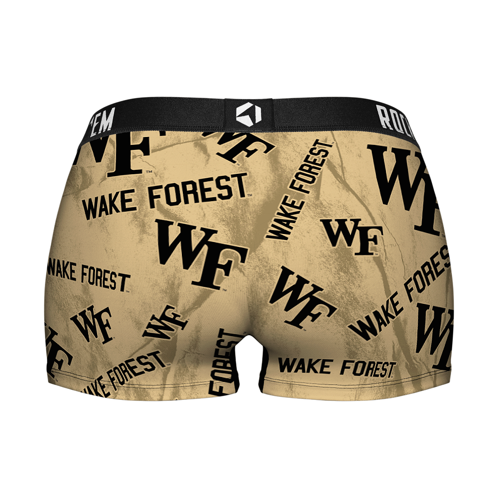 Wake Forest Demon Deacons - Logo All-Over Women's Boy Shorts
