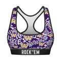Washington Huskies - Twisted Wordmark Women's Sports Bra