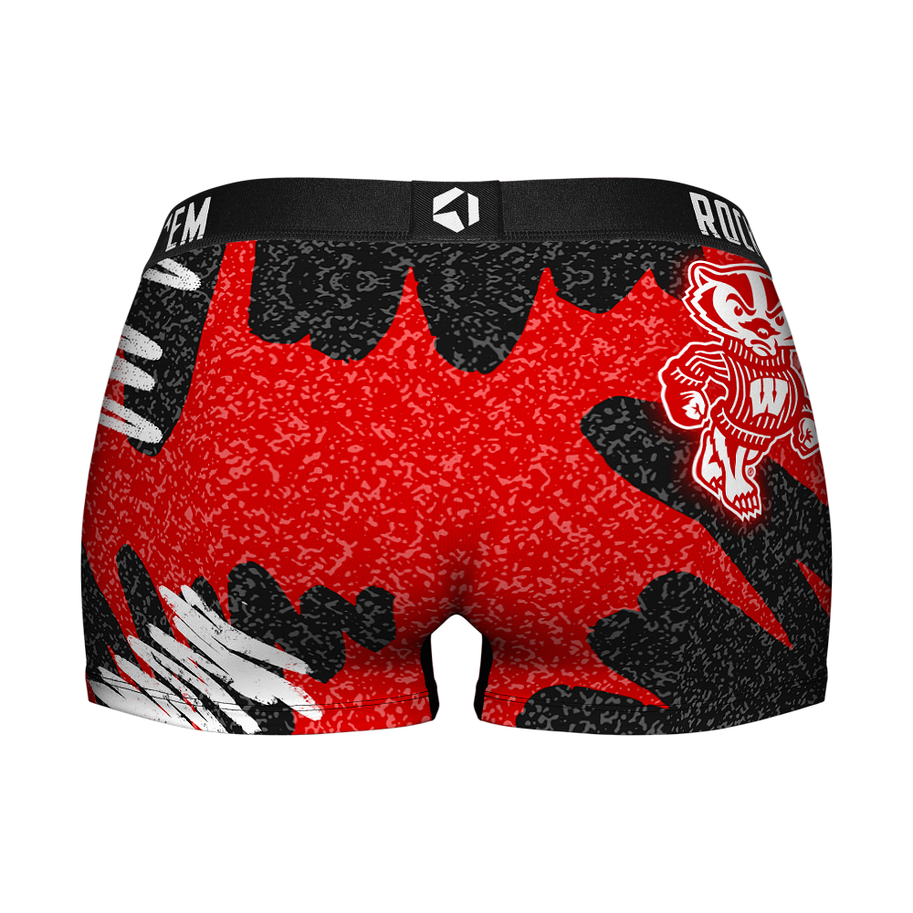 Wisconsin Badgers - Team Blast Women's Boy Shorts