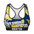 West Virginia Mountaineers - Team Blast Women's Sports Bra