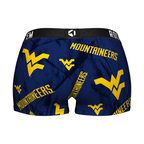 West Virginia Mountaineers - Logo All-Over Women's Boy Shorts