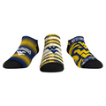 West Virginia Mountaineers - Low Cut - Make Some Noise (3-Pack) Socks