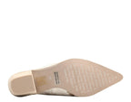Chocolat Blu Clint Women Slip-On Sandals Beige