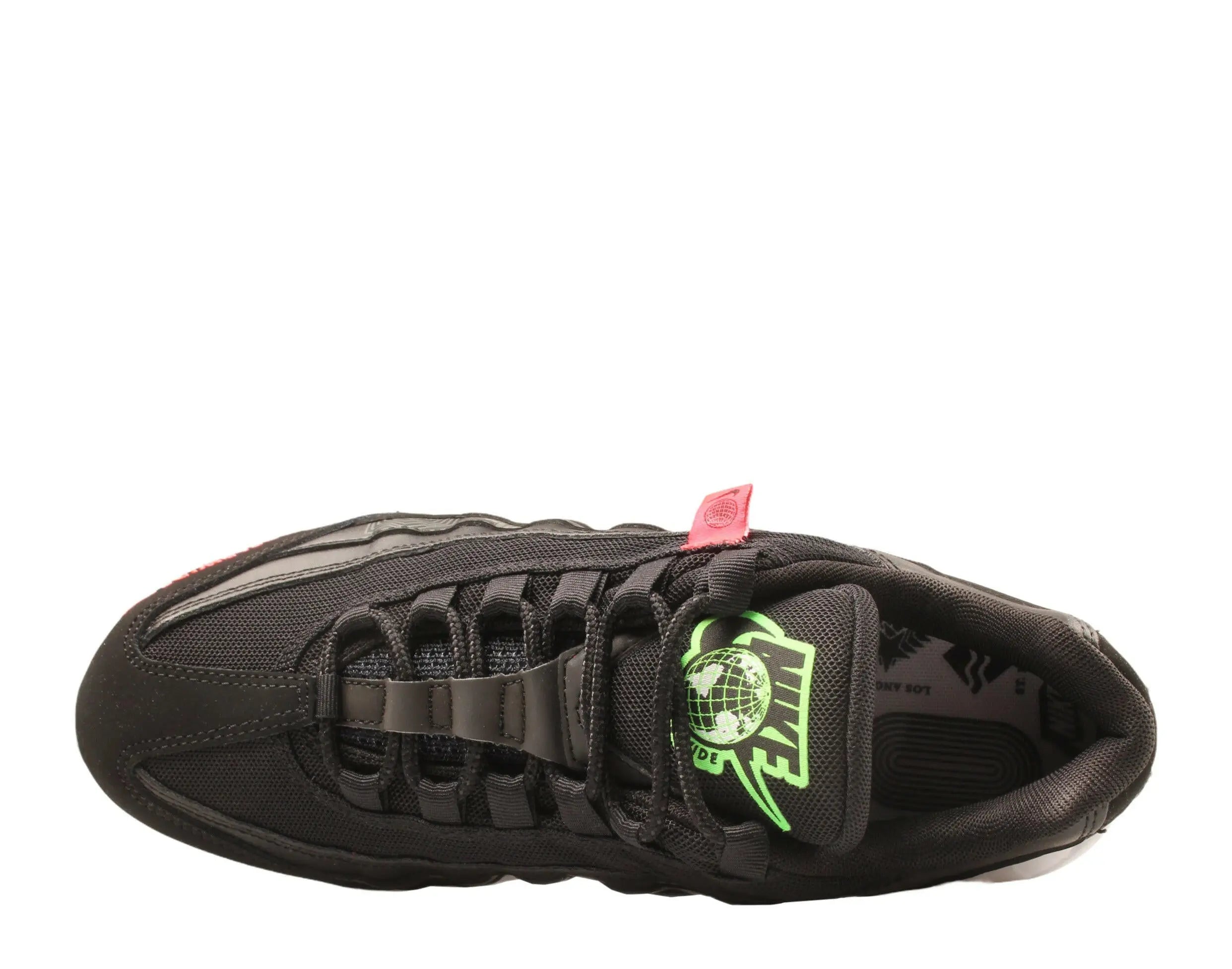 Nike Air Max 95 WW Men Running Sneakers Black/White-Green Strike