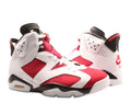 Jordan Air Jordan 6 Retro Men Basketball Shoes White/Black/Carmine