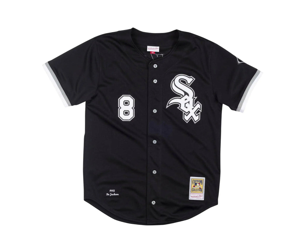 Mitchell & Ness Authentic Chicago White Sox 1993 Bo Jackson Men Jersey Black/White