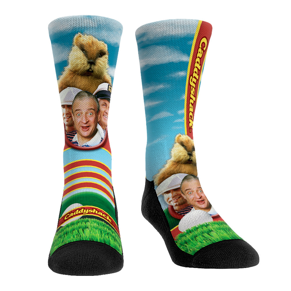 Caddyshack - On The Green Crew Socks