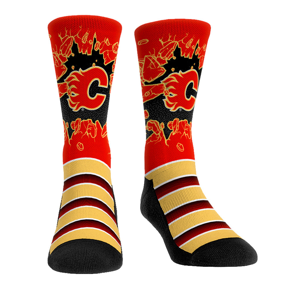 Calgary Flames - Ice Breaker Crew Socks