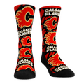 Calgary Flames - Logo Paint Crew Socks