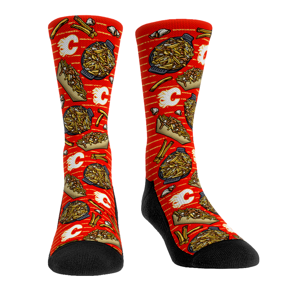 Calgary Flames - Poutine Crew Socks