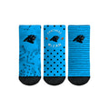 Carolina Panthers - Number 1 Fan 3-Pack (Toddler) Socks