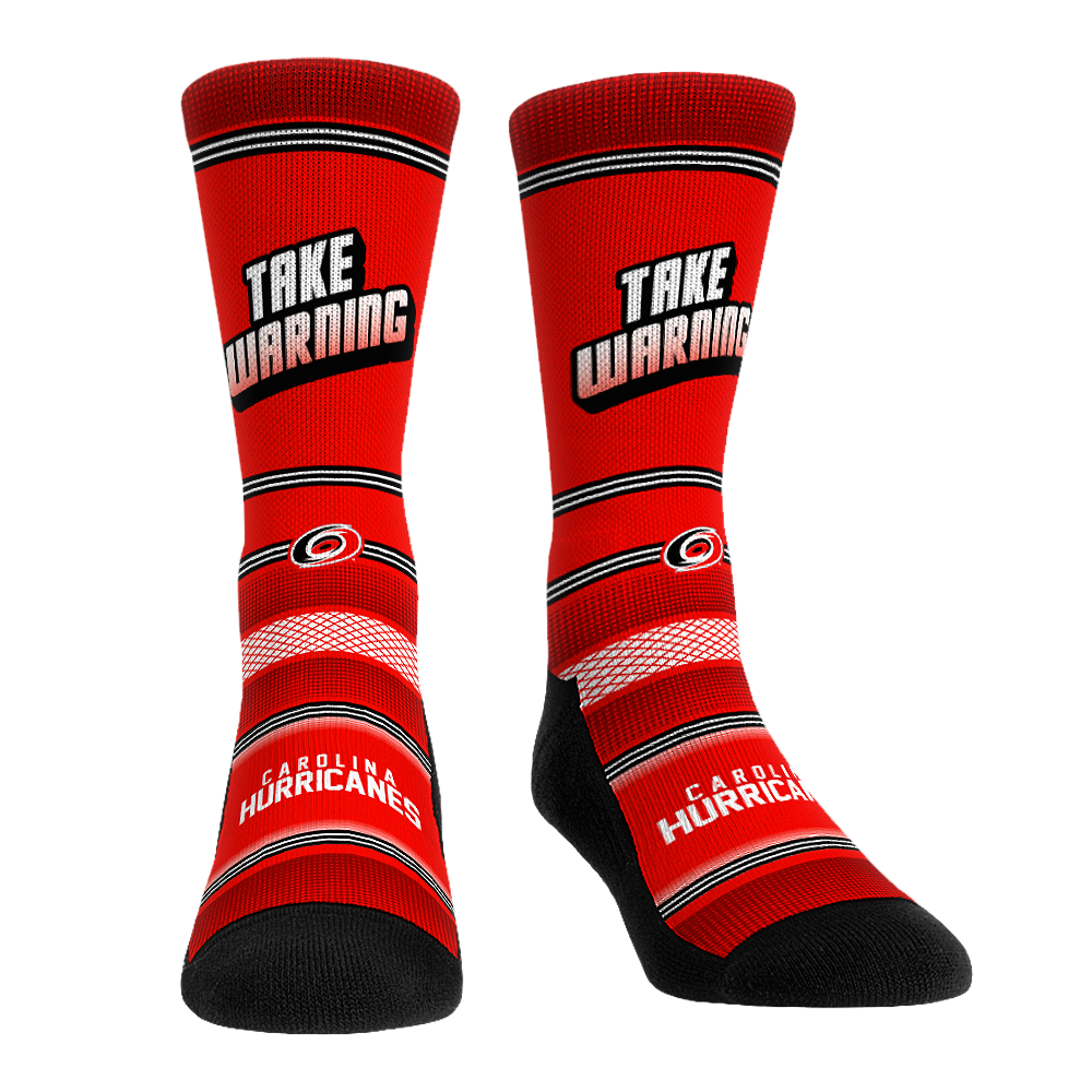 Carolina Hurricanes - Slogan Crew Socks