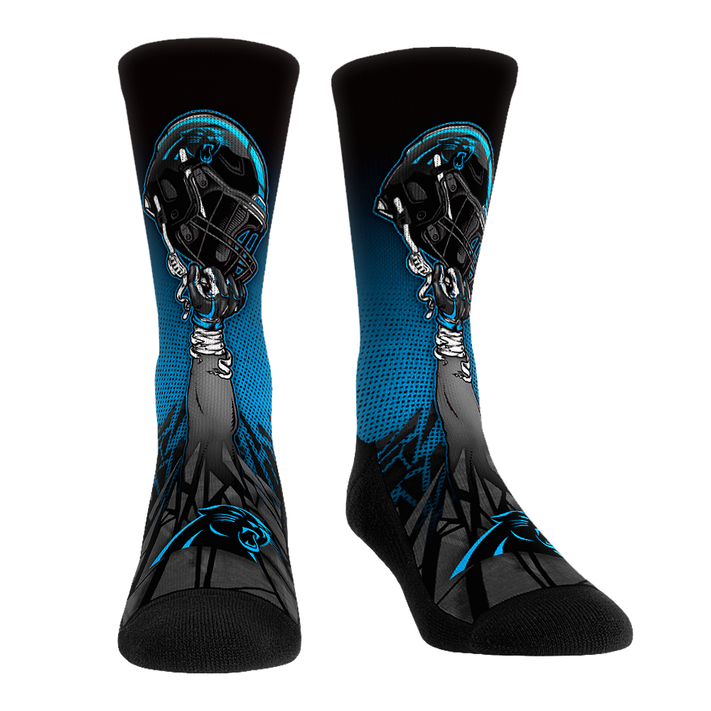 Carolina Panthers - Alternate Helmet Smash Crew Socks