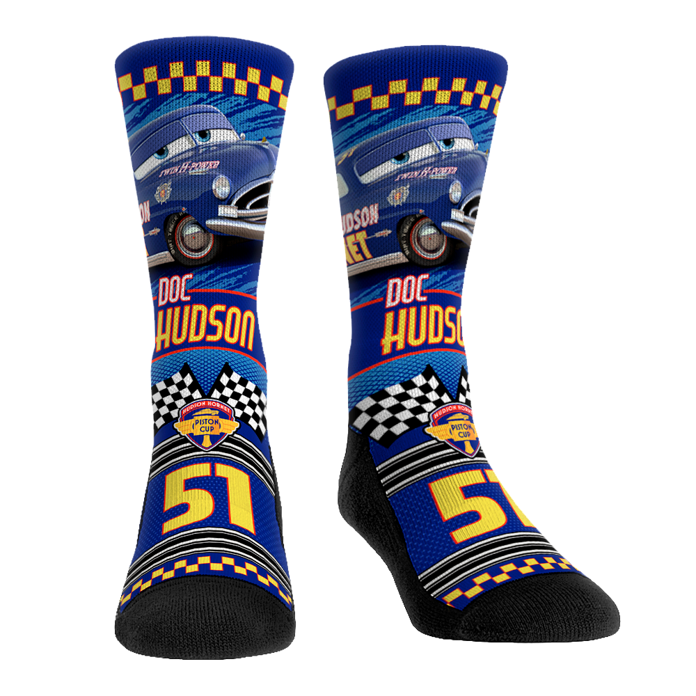 Cars - Doc Hudson - Race Ready Crew Socks