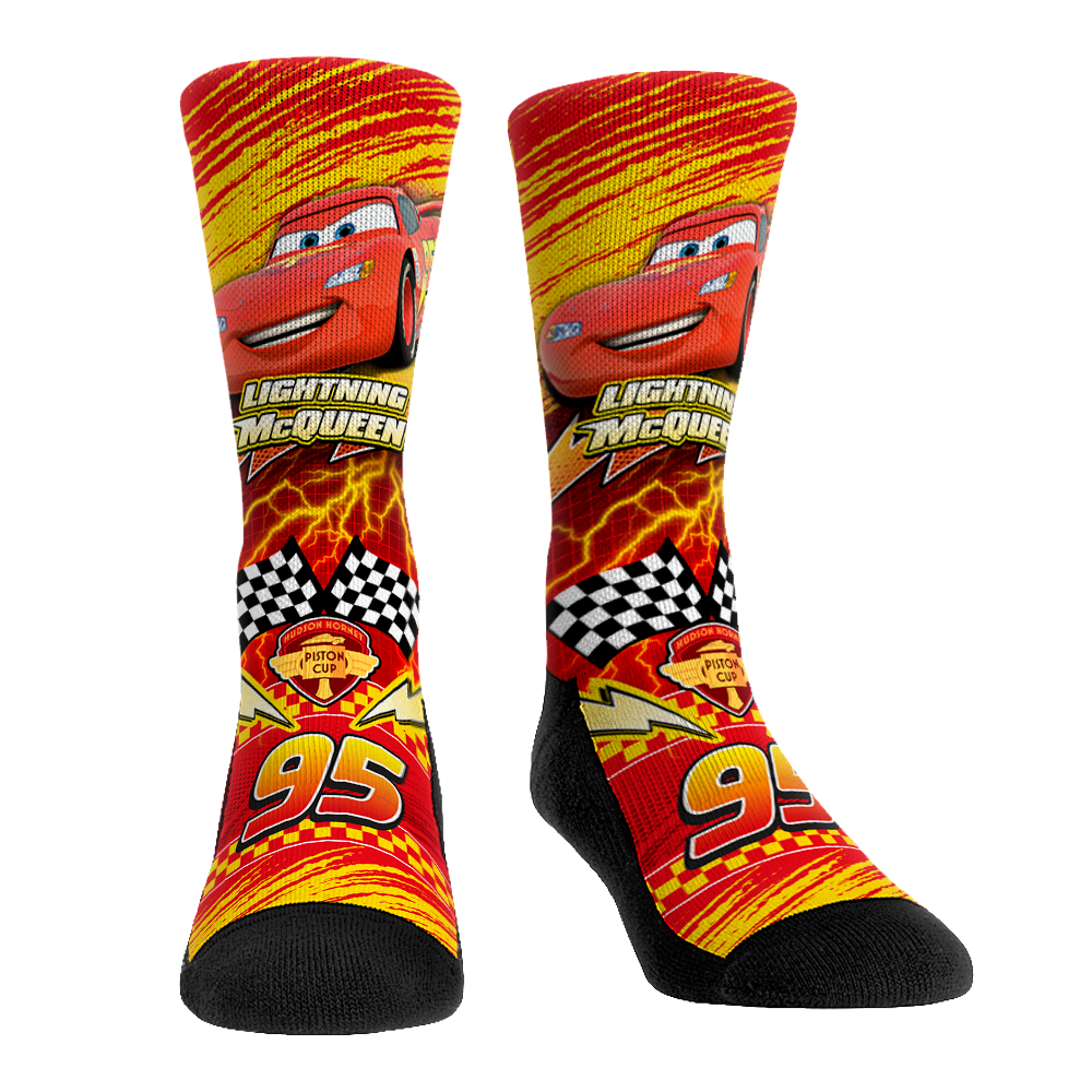 Cars - Lightning McQueen - Race Ready Crew Socks