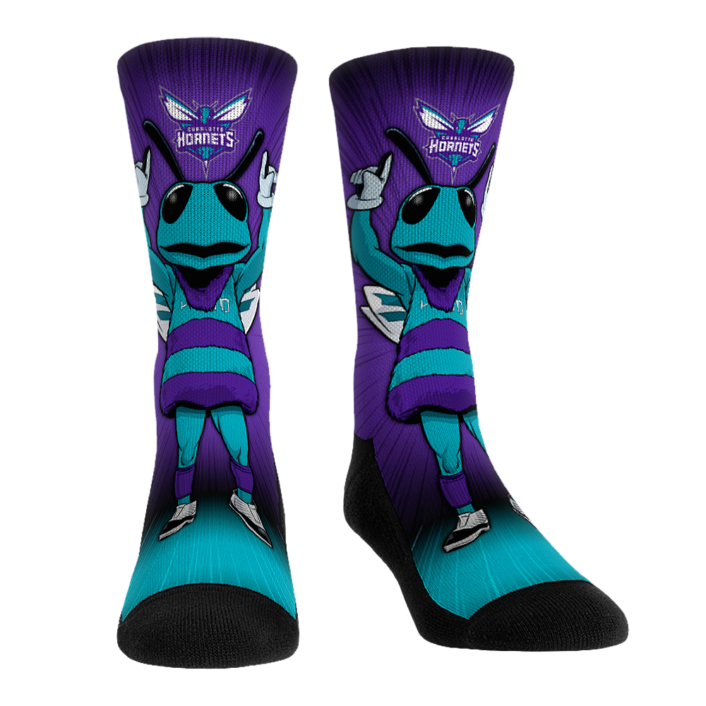 Charlotte Hornets - Mascot Pump Up! Crew Socks