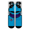 Charlotte Hornets - Split Face Mascot Crew Socks