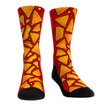 Cheesy Triangles - All-Over Crew Socks