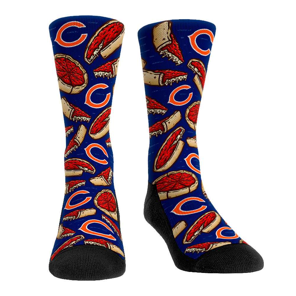 Chicago Bears - Deep Dish Pizza Crew Socks