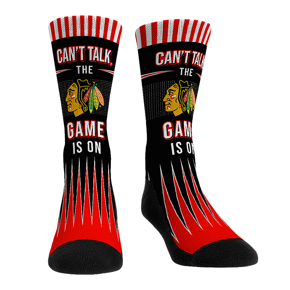 Chicago Blackhawks - Can't Talk Crew Socks