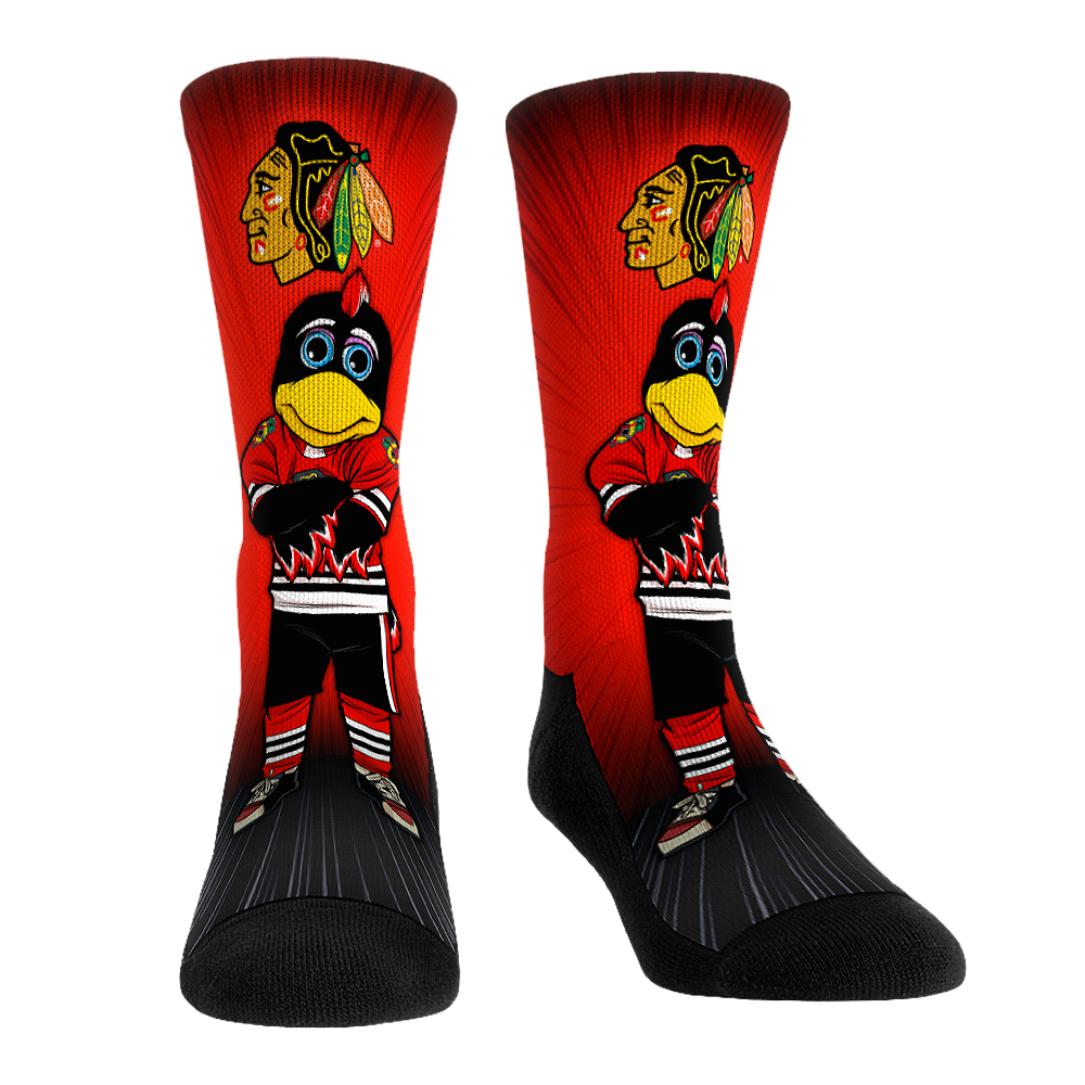 Chicago Blackhawks - Mascot Pump Up! Crew Socks