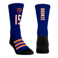 Rome Odunze - Chicago Bears - Jersey (Navy) Crew Socks