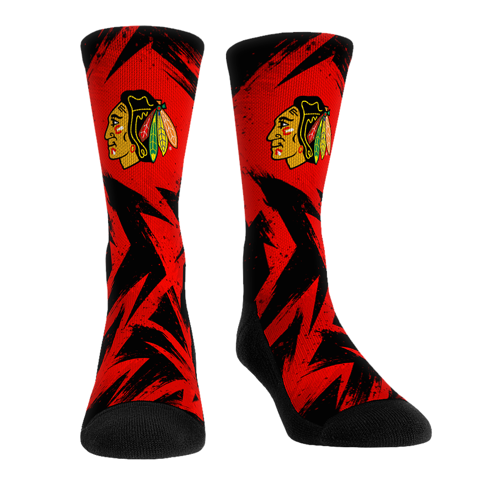 Chicago Blackhawks - Game Paint Crew Socks