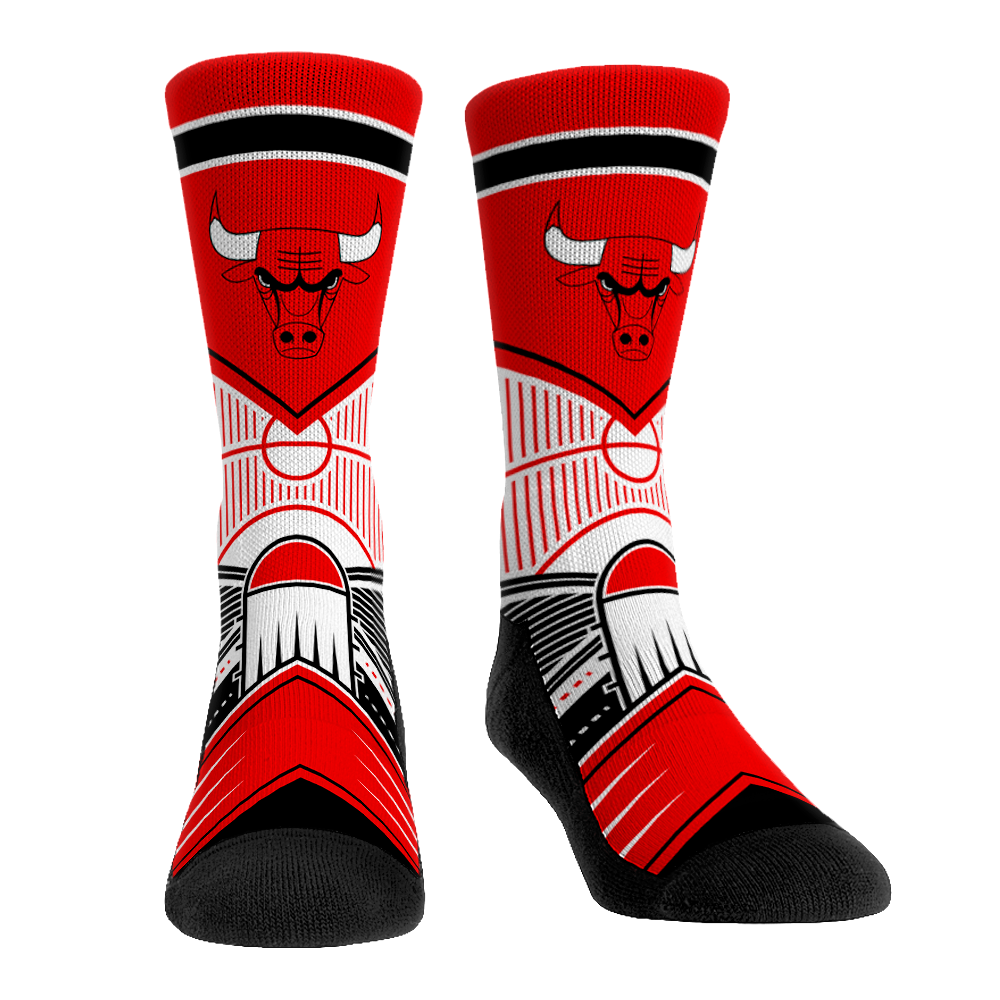 Chicago Bulls - Full Court Press Crew Socks