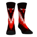 Chicago Bulls - V Shape Tie Dye Crew Socks
