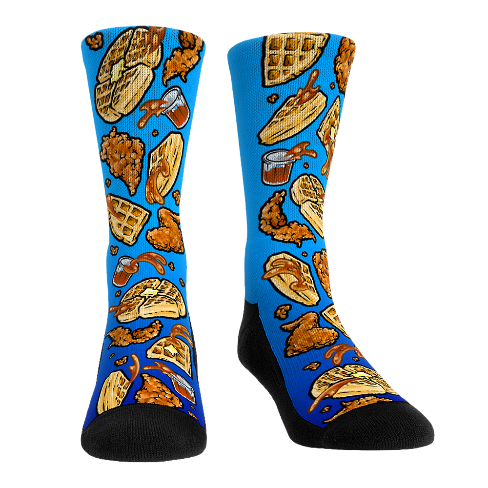 Chicken & Waffles Crew Socks