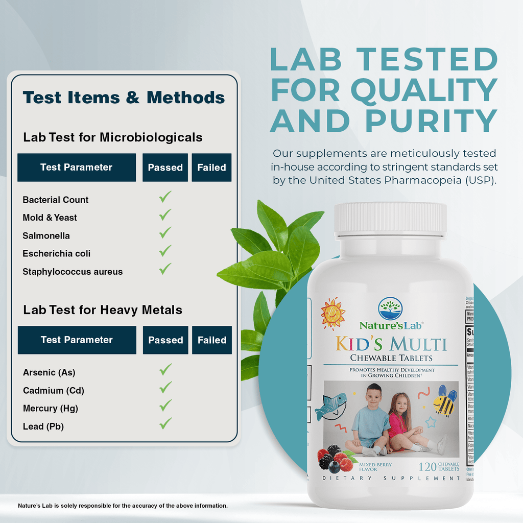 Kid's Multivitamin - 120 Chewable Tablets
