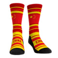 China - Flag Crew Socks