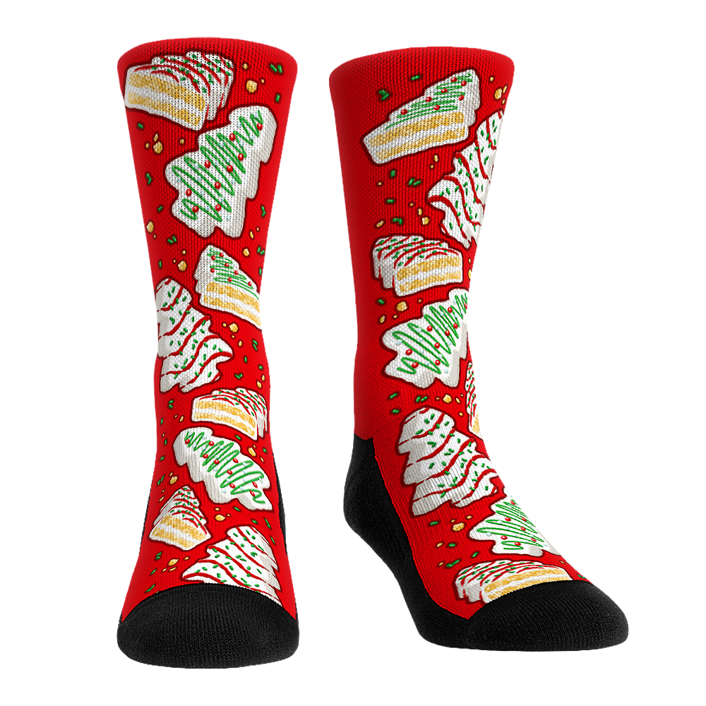 Yule-Tree Cakes Crew Socks
