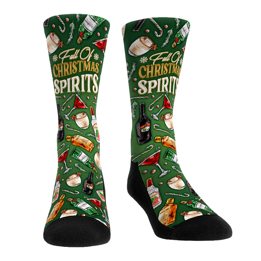 Full of Christmas Spirits Crew Socks