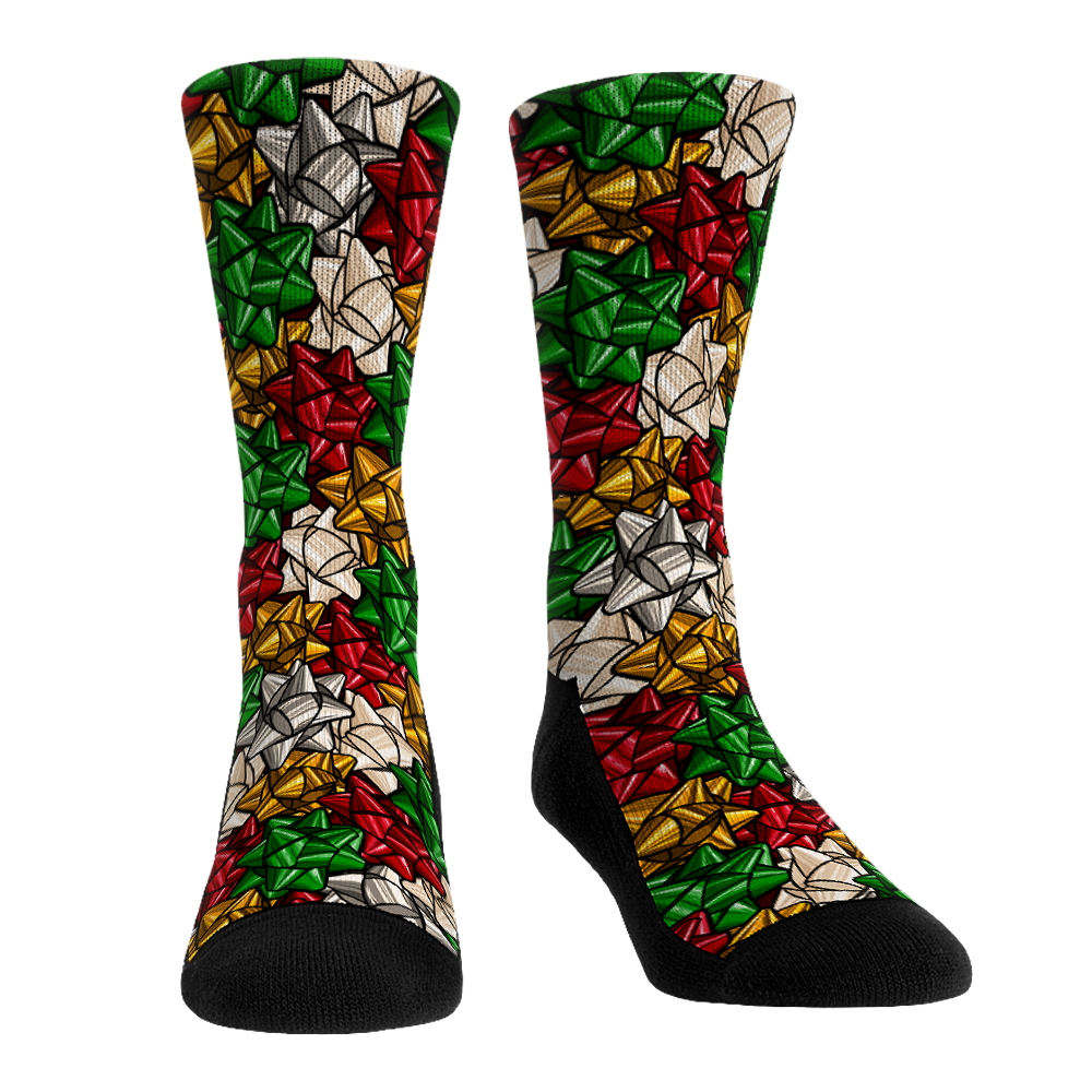 Gift Bows Crew Socks