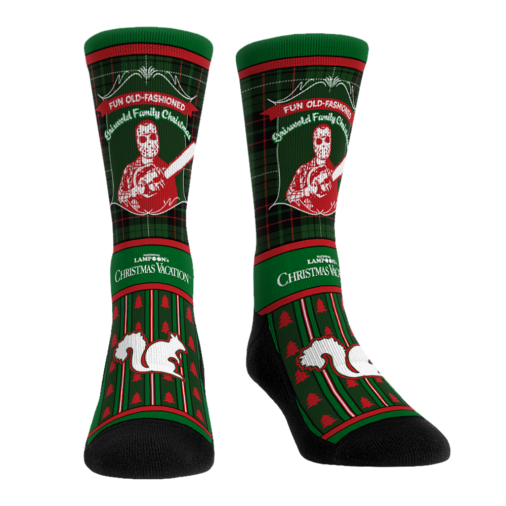 National Lampoon's Christmas Vacation - Griswold Family Christmas Crew Socks