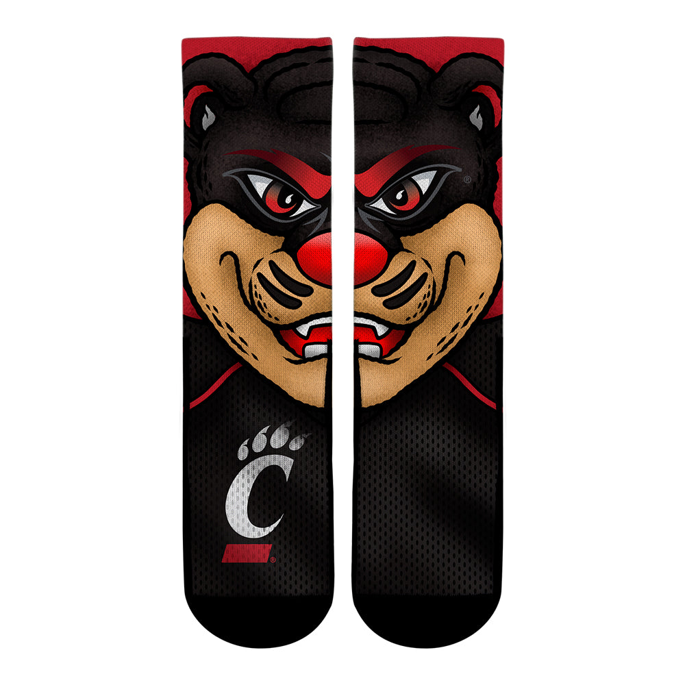 Cincinnati Bearcats - Mascot Crew Socks