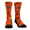 Cincinnati Bengals - Cracked Marble Crew Socks
