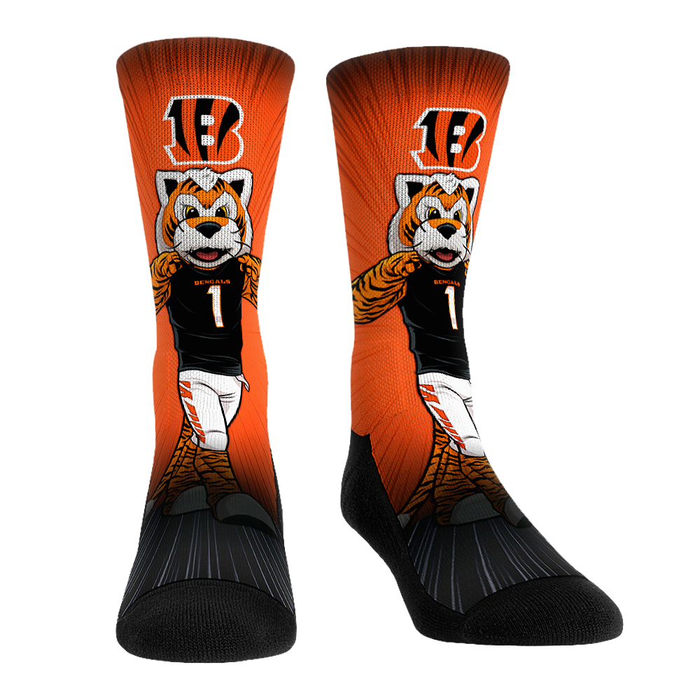 Cincinnati Bengals - Mascot Pump Up! Crew Socks