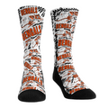 Cincinnati Bengals - Throwback Logo Sketch Crew Socks