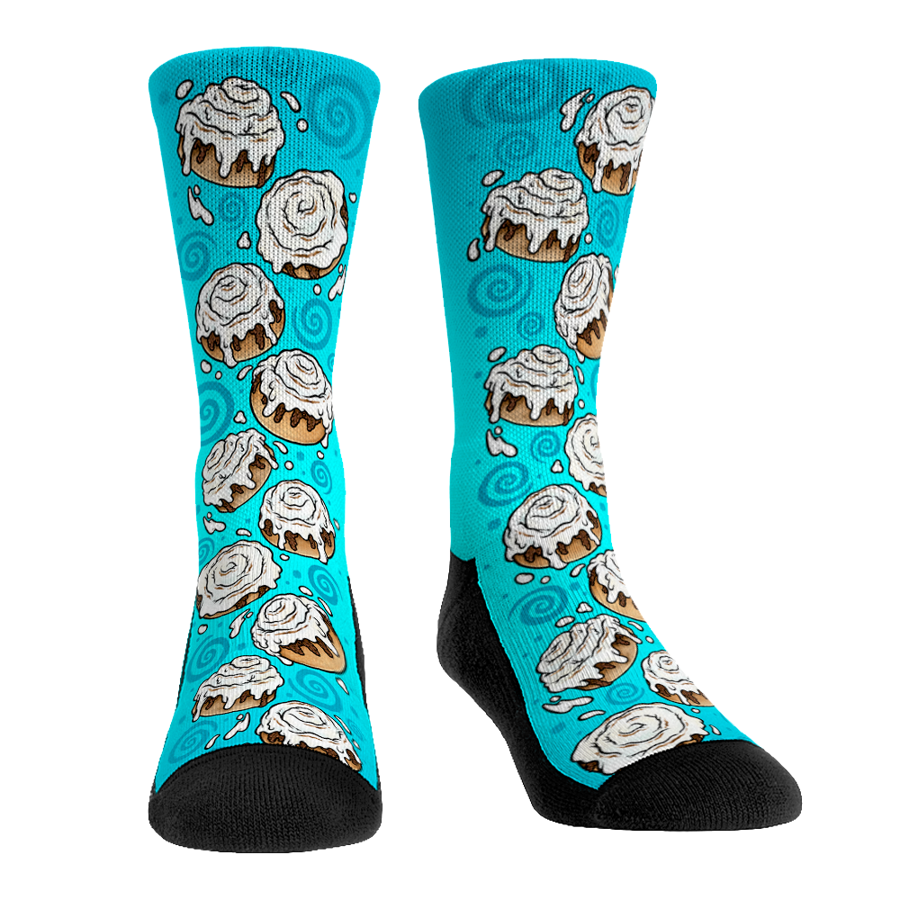 Cinnamon Buns - All-Over Crew Socks